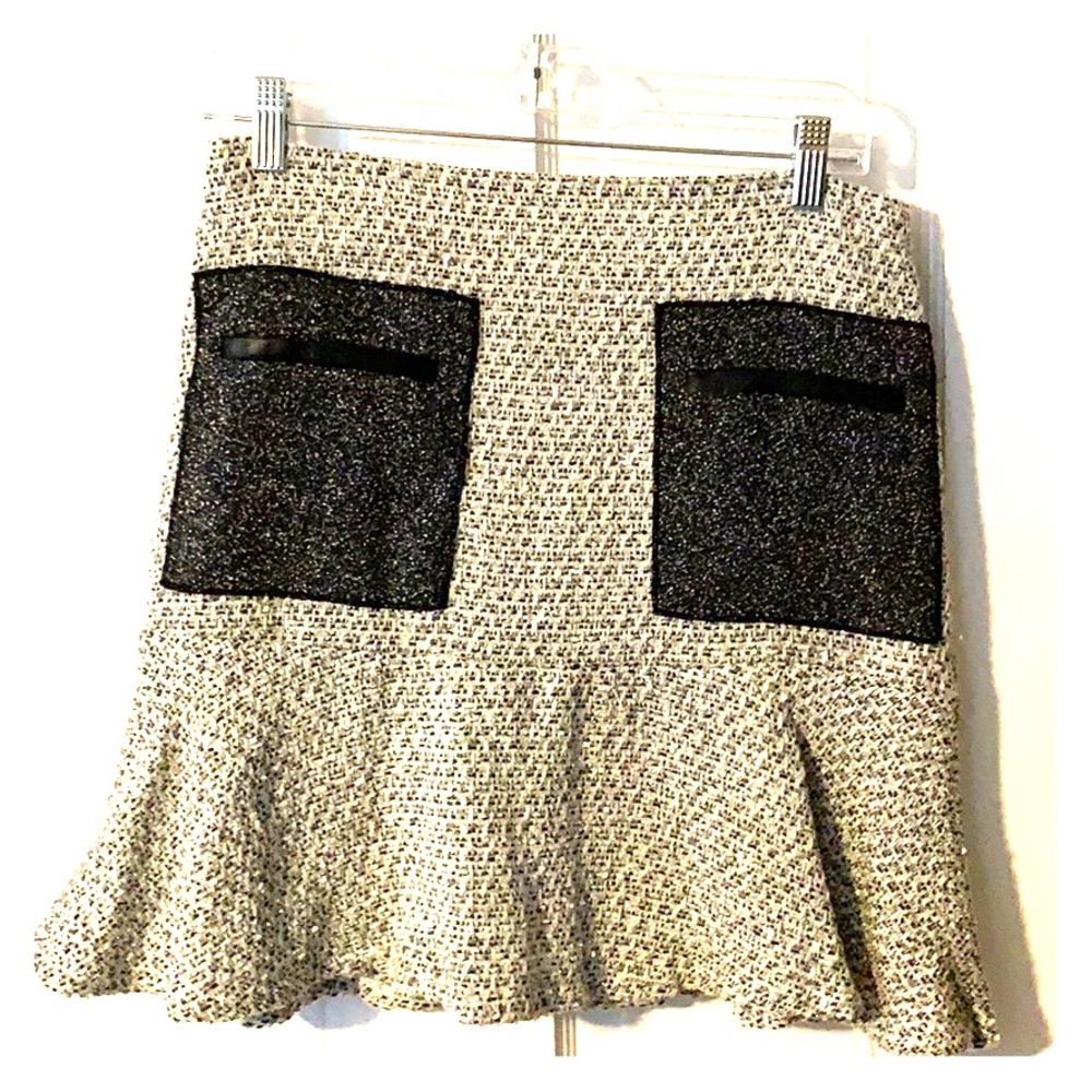 Ann Taylor tweedy mini skirt